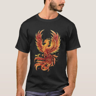 Phoenix Rising Mythical Bird Fantasy Bird T-Shirt