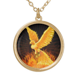 Phoenix Rising Necklace / Locket Jewelry