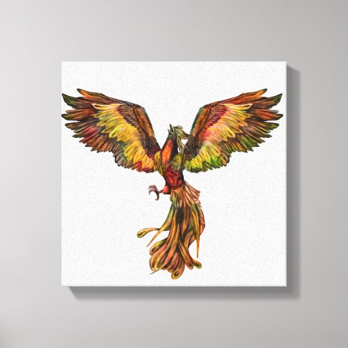 Phoenix Rising _ on canvas