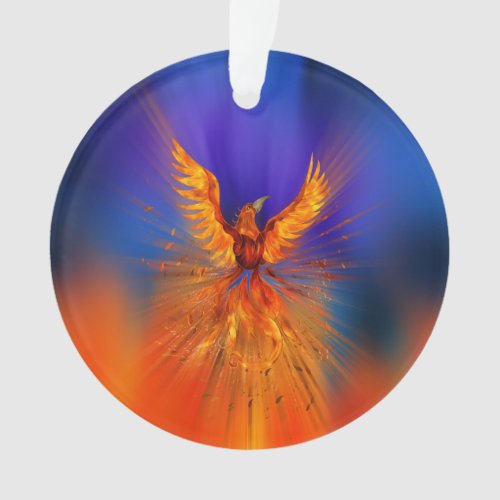 Phoenix Rising Ornament