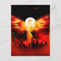 Phoenix Rising Postcard