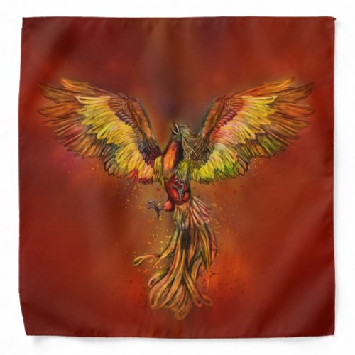 Phoenix Rising _ red sky Bandana