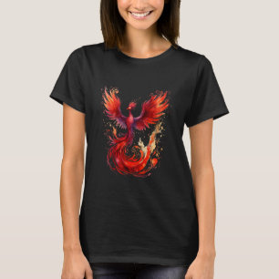 Phoenix Rising Rejuvenation Reborn Phoenix Mythica T-Shirt