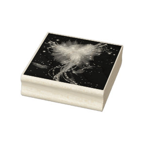 Phoenix Rising Rubber Stamp