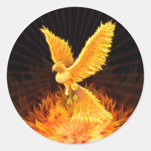 Phoenix Rising _ Sticker