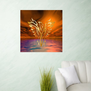 Phoenix Rising Wall Decal