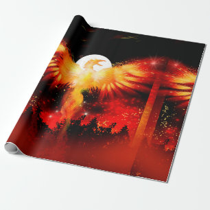 Phoenix Rising Wrapping Paper