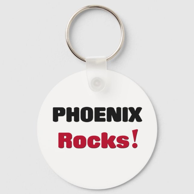 Phoenix Rocks Keychain (Front)