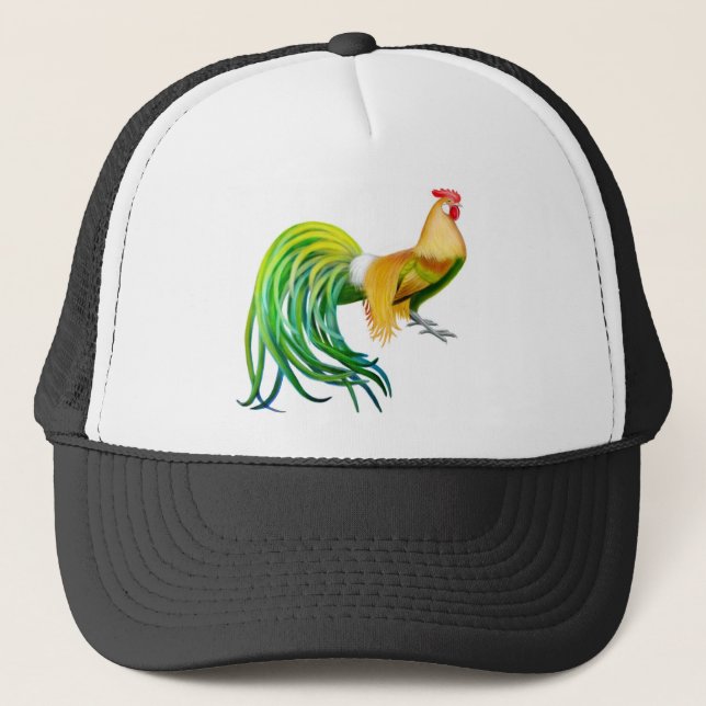 Phoenix Rooster Mesh Hat (Front)