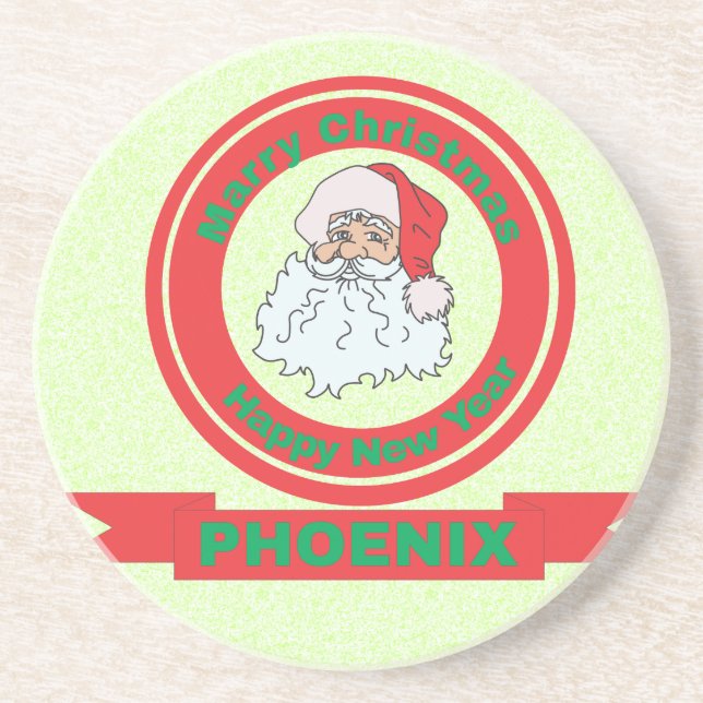 Phoenix Sandstone Coaster (Front)