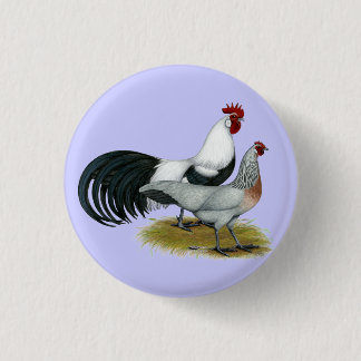 Phoenix: Silver Duckwing Pair Pinback Button