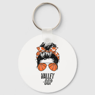 Phoenix Sketll Valley -oop Messy Bun Sun Sketll Fa Keychain