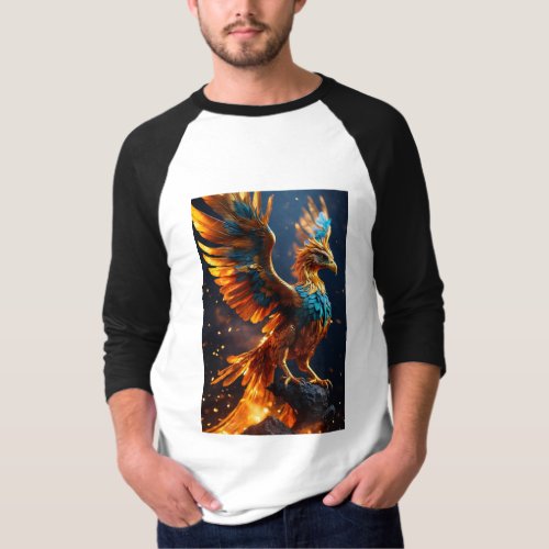 Phoenix Soars A Majestic Flight T_Shirt