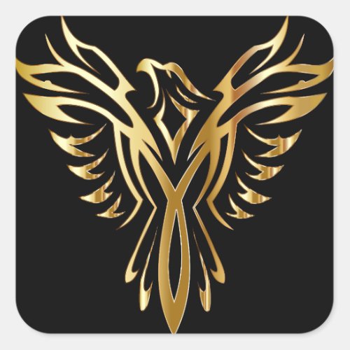 phoenix_ square sticker