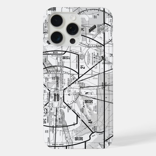 Phoenix TAC Chart Iphone Case (Back)