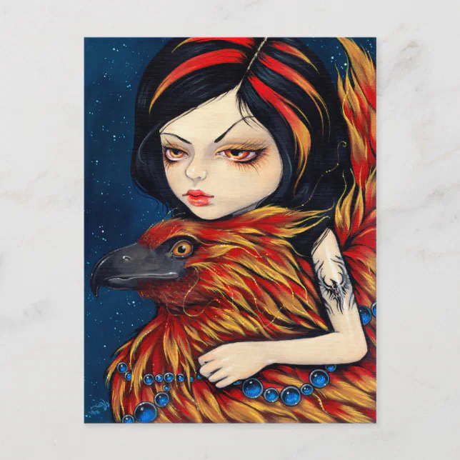 "Phoenix Tattoo" Postcard | Zazzle