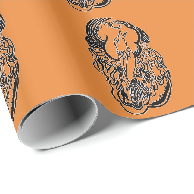 Phoenix Tattoo Wrapping Paper (Roll Corner)
