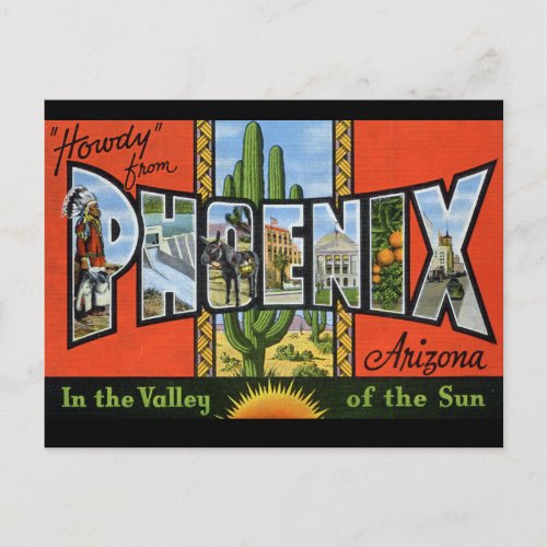 Phoenix Travel Postcard