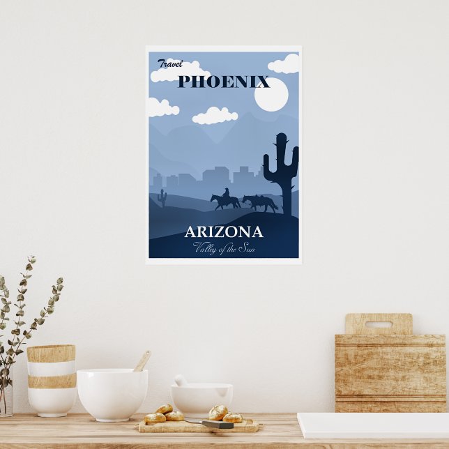 Phoenix Travel Poster (Kitchen)