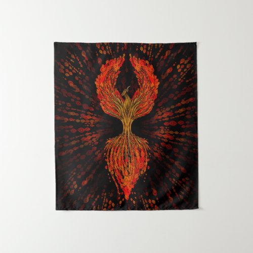 Phoenix Tree of Life Tapestry