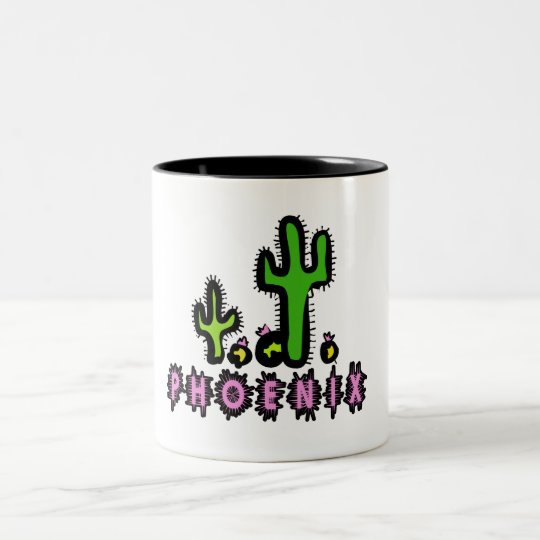 Phoenix Two-Tone Coffee Mug