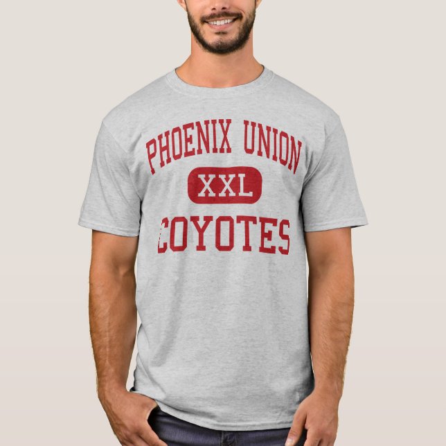 Phoenix Union - Coyotes - High - Phoenix Arizona T-Shirt (Front)