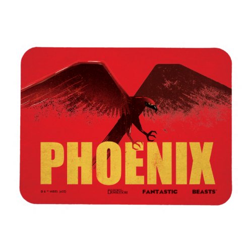 Phoenix Vingate Graphic Magnet