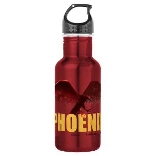 Phoenix Vingate Graphic Stainless Steel Water Bottle