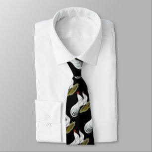 Phoenix: White Pair Neck Tie