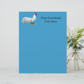 Phoenix: White Rooster (Standing Front)