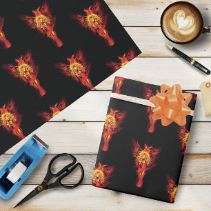 Phoenix Woman Wrapping Paper