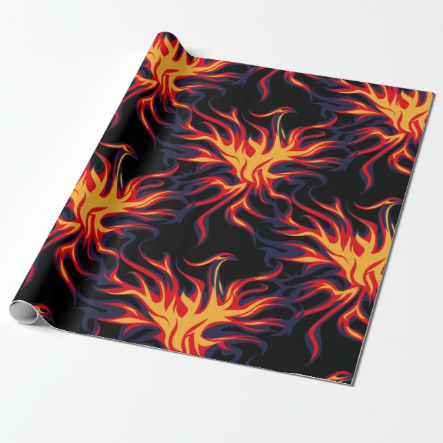 Phoenix Wrapping Paper (Unrolled)