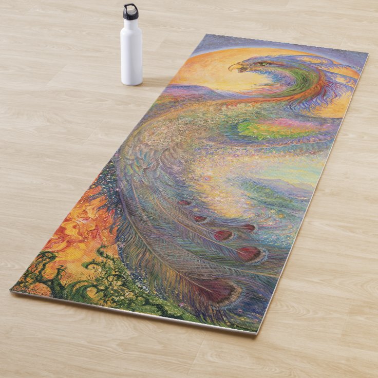 Phoenix Yoga Mat Zazzle