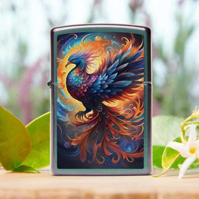 Phoenix Zippo Lighter (On Table)