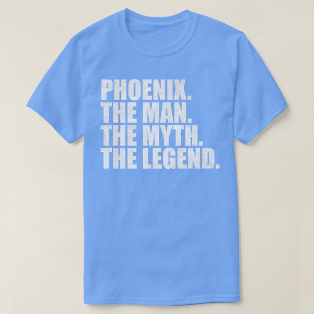 PhoenixPhoenix Name Phoenix given name T-Shirt (Design Front)