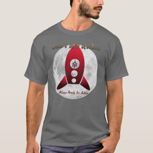 Phoenixs Call Gaias Red Rockets T_Shirt