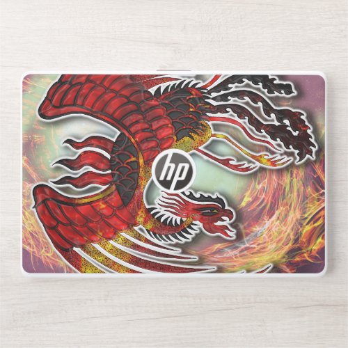 Phoenixs Resurgence Rising from Lifes Flame HP Laptop Skin