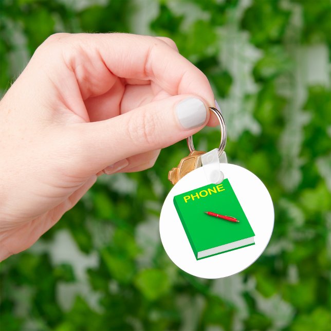 Phone Book Keychain (Creator Uploaded)
