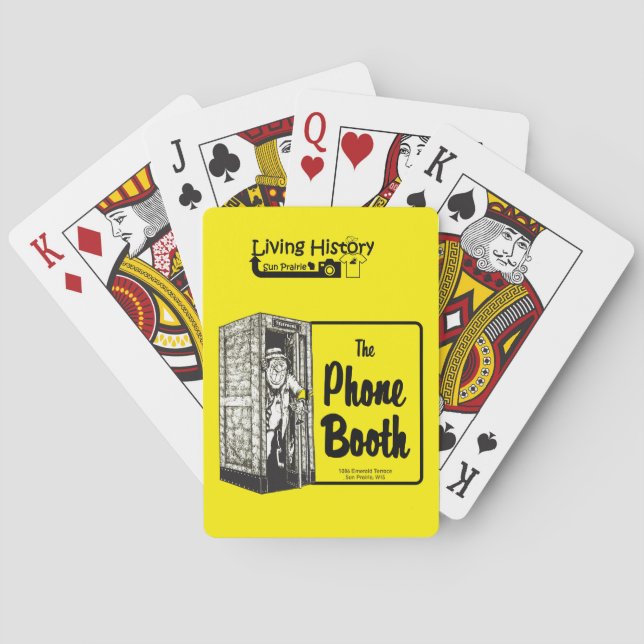 Phone Booth Bar Playing Cards (Back)