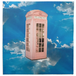 phone booth cloth napkin