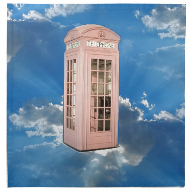 phone booth cloth napkin (Front)