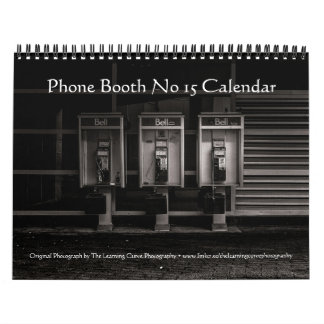 Phone Booth No 15 Calendar