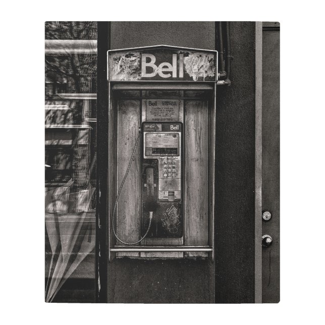 Phone Booth No 32 Metal Print (Front)