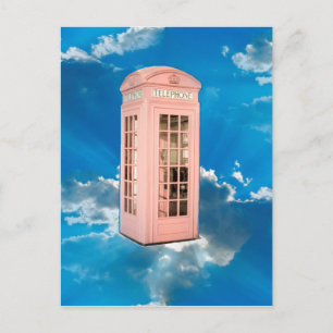 phone booth postcard