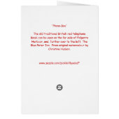 'Phone Box' Card (Back)