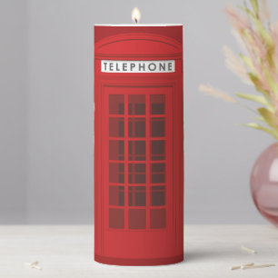 Phone Box Pillar Candle