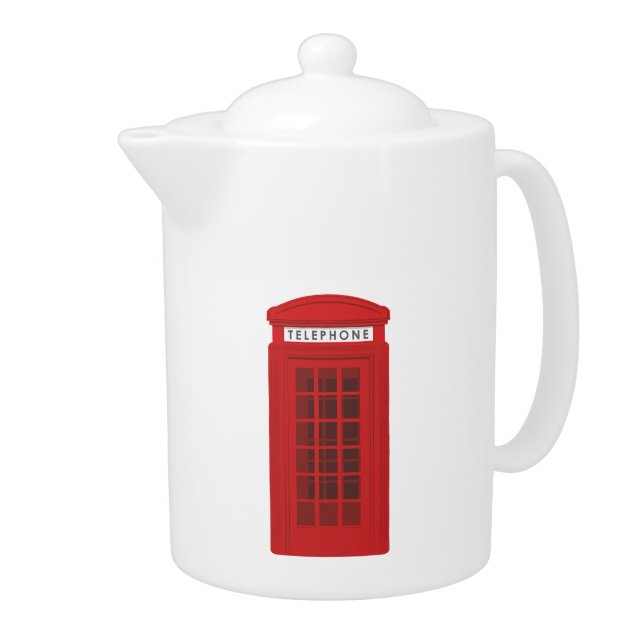 Phone Box Teapot (Right)