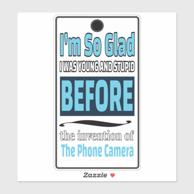 Phone Camera   Sticker (Sheet)