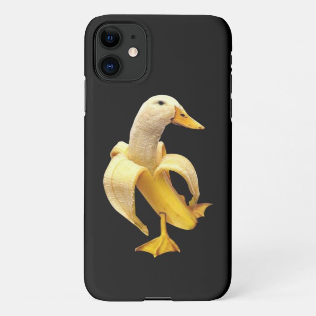 Phone Case Banana Duck Meme (Back)