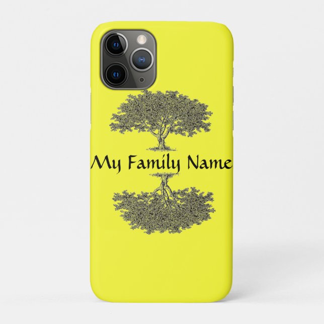 Phone Case  - Family Tree and Name (Back)